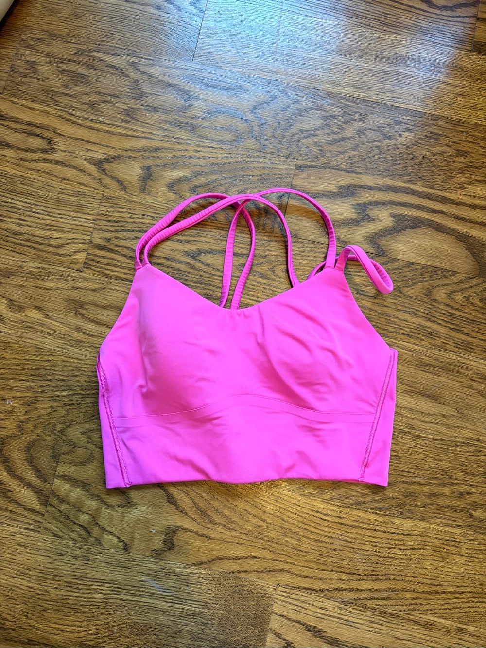 lululemon athletica Pink Strappy Sports Bralette